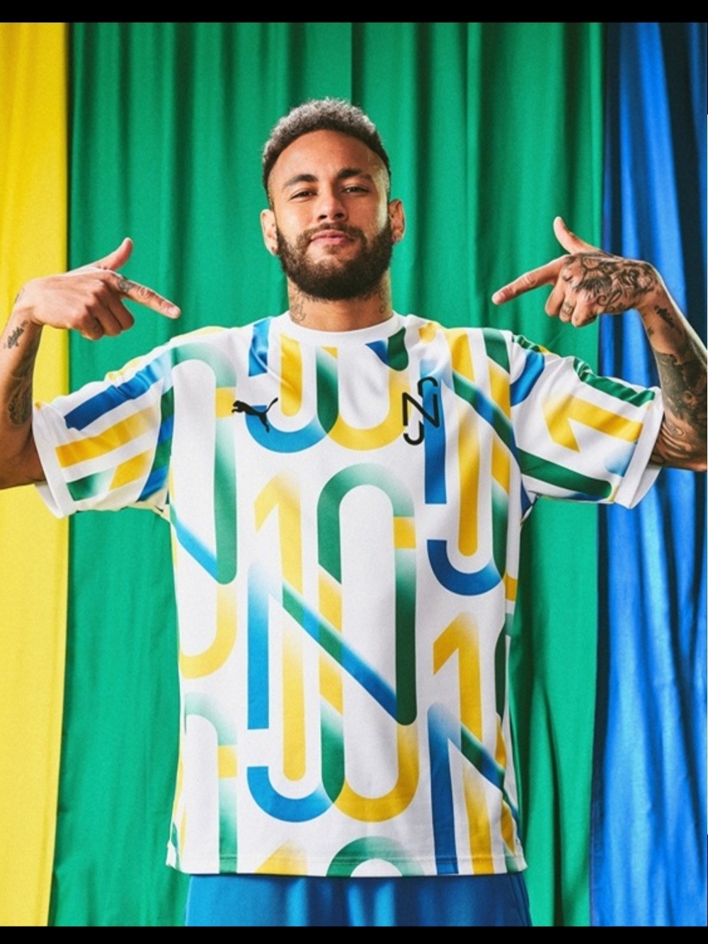 Neymar Jr Copa Jersey Puma Size XL